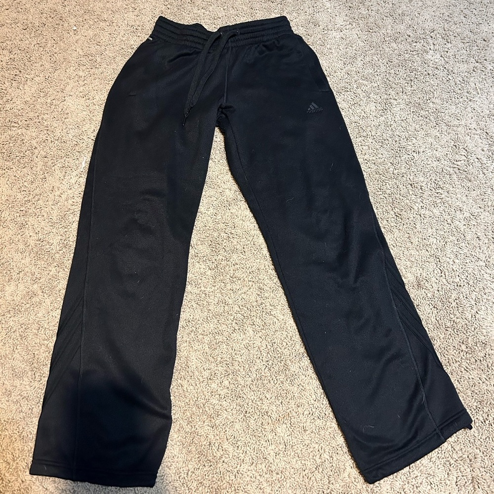 Black adidas sweatpants size S